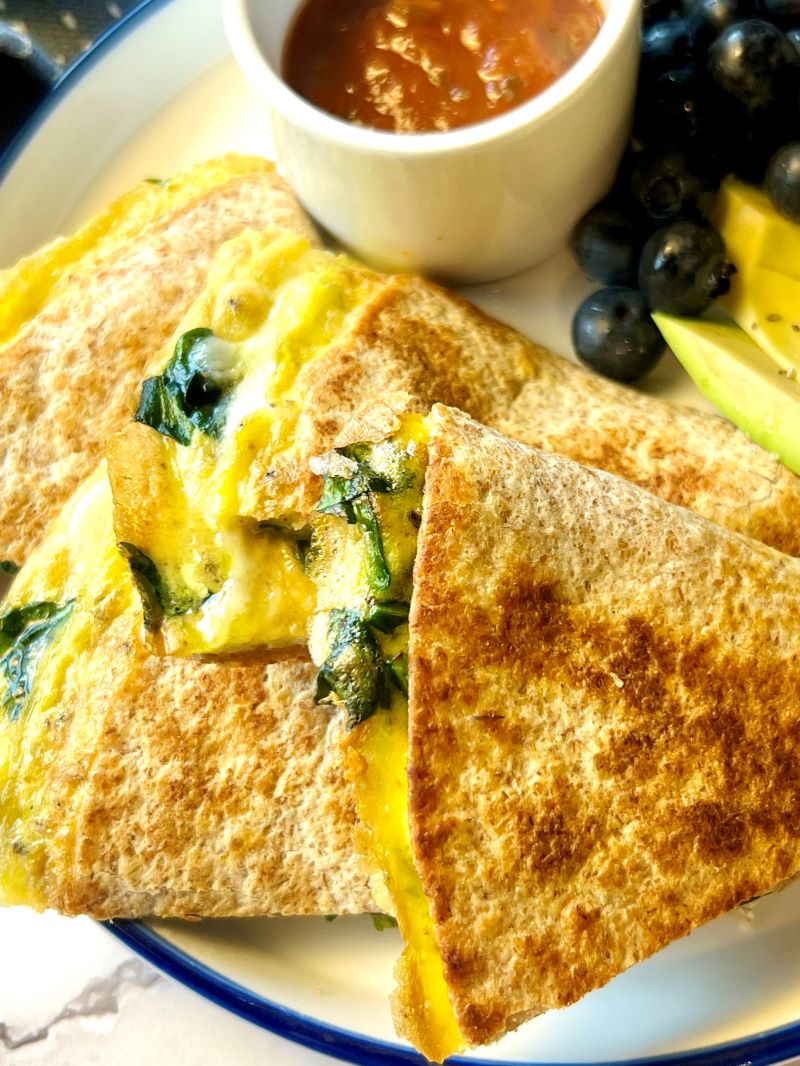 TikTok's Viral 10-Minute Healthy Breakfast Quesadilla Recipe